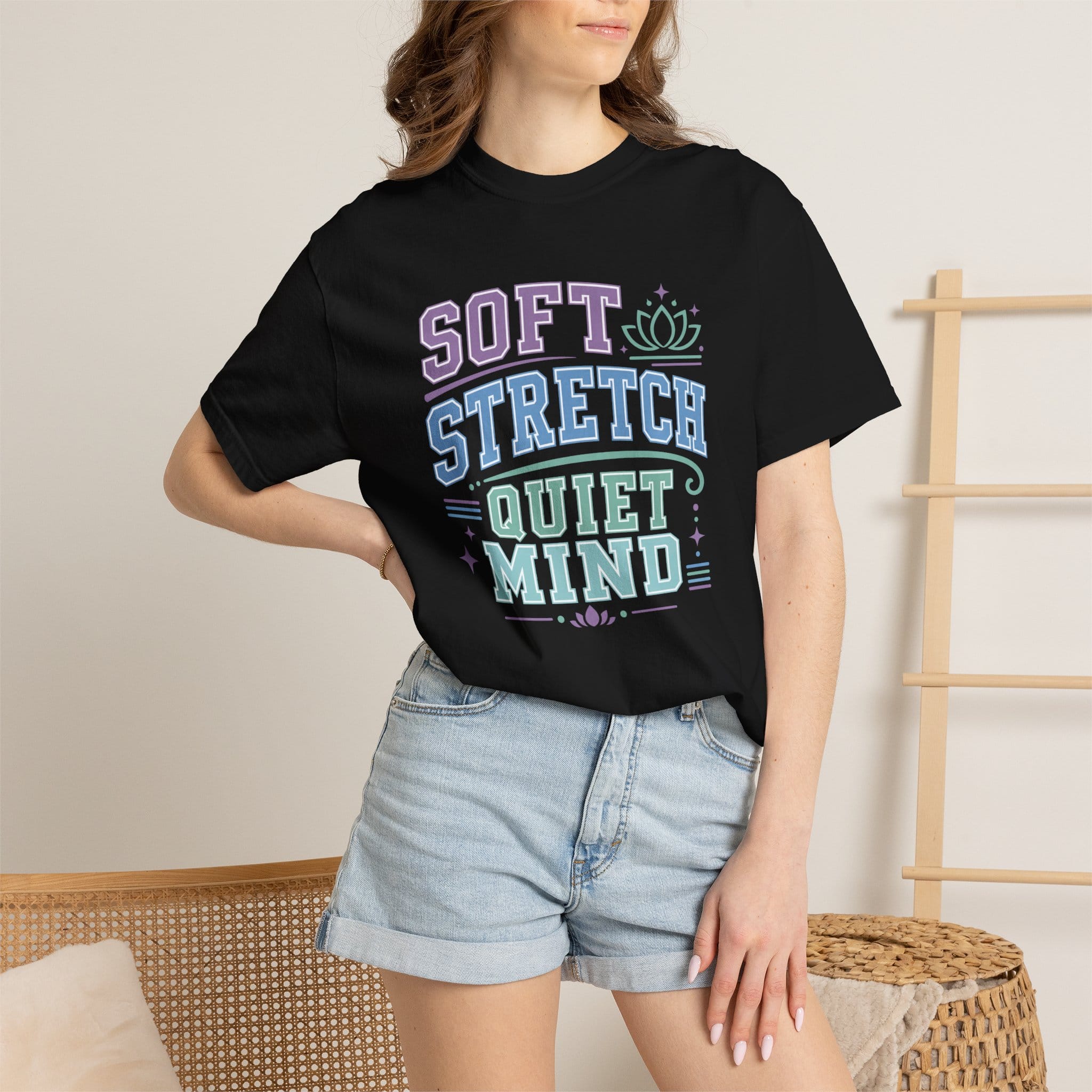 Soft Stretch Quiet Mind t-shirt