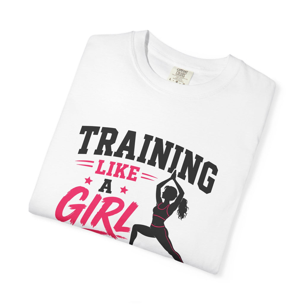Training Like a Girl t-shirt