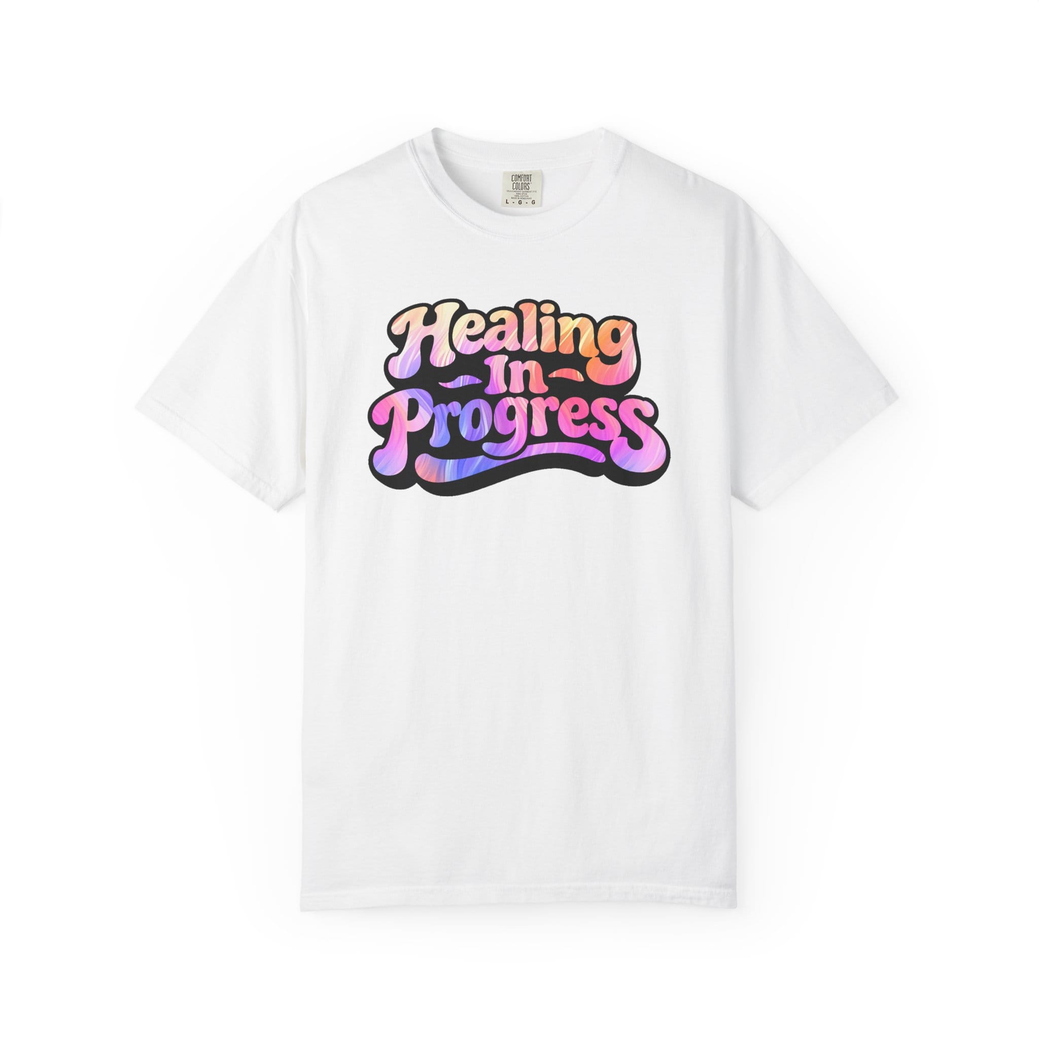 Groovy Healing in Progress t-shirt