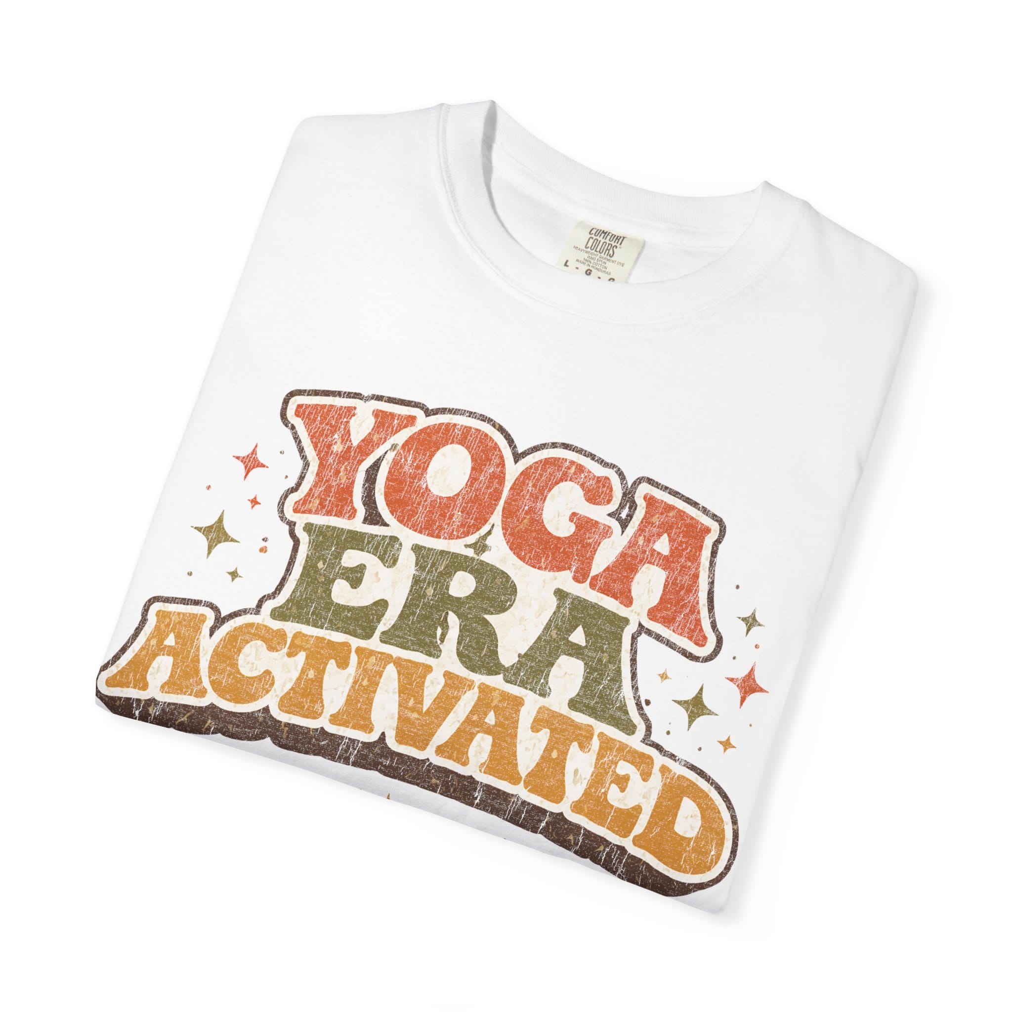 Yoga Era Activated_Distressed t-shirt