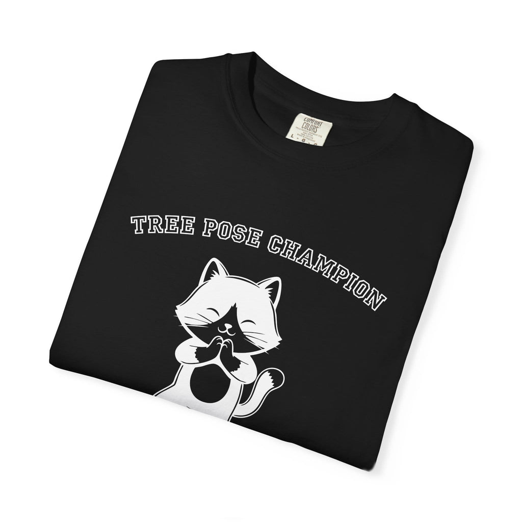 Tree Pose Champion t-shirt