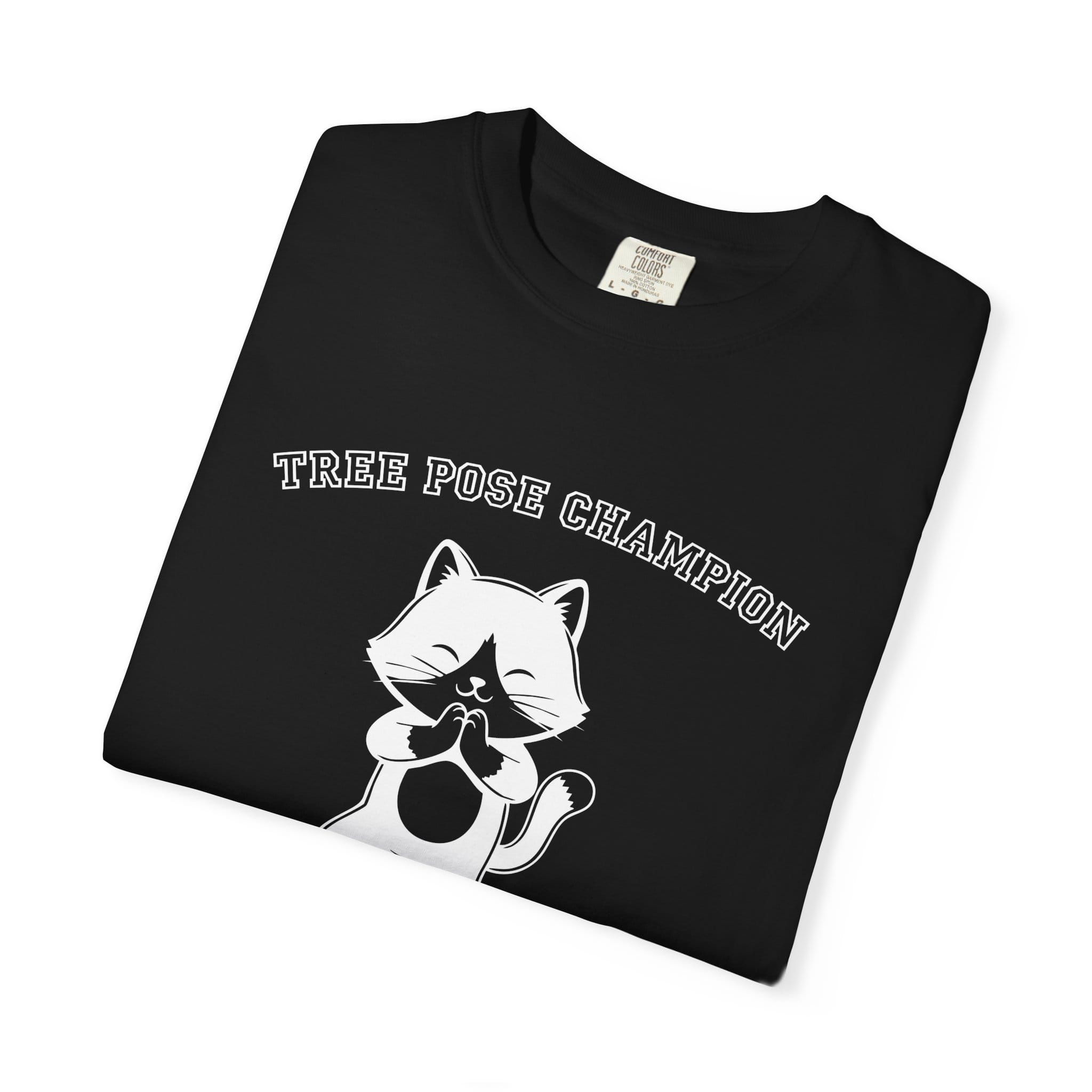 Tree Pose Champion t-shirt