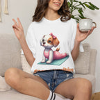 Stay pawsitive t-shirt