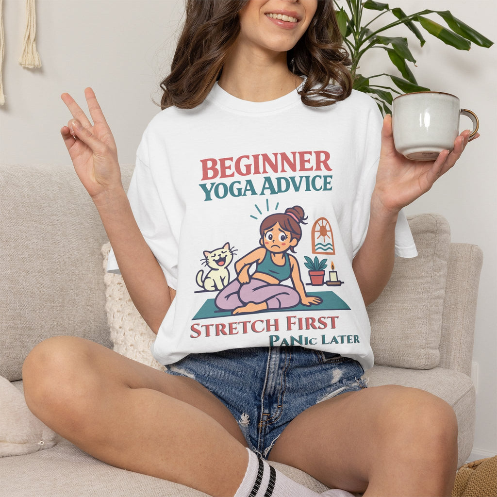 Stretch First Panic Later t-shirt