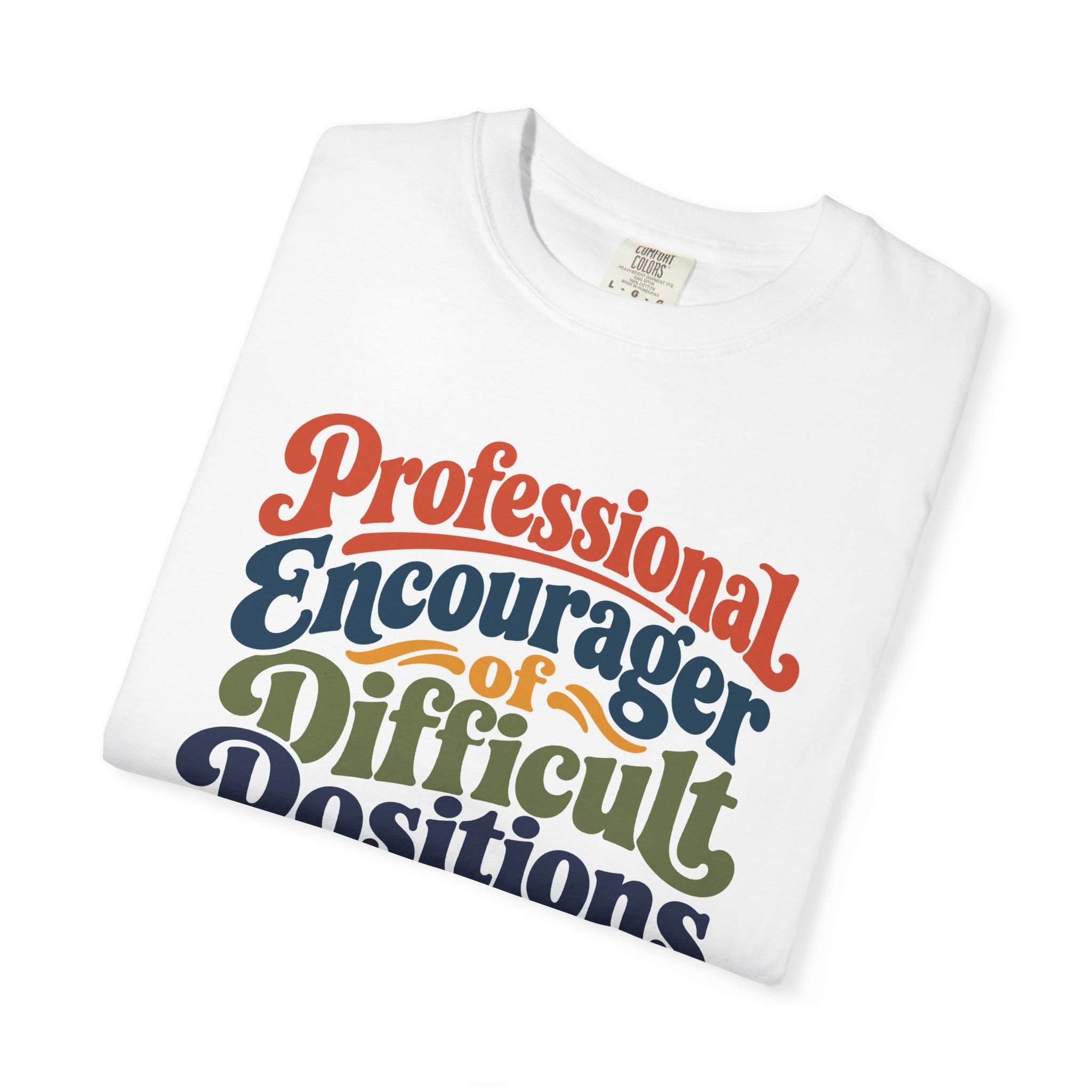 Professional Encourager of Difficult Positions t-shirt