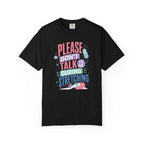 Please Don’t Talk To Me During Stretching t-shirt