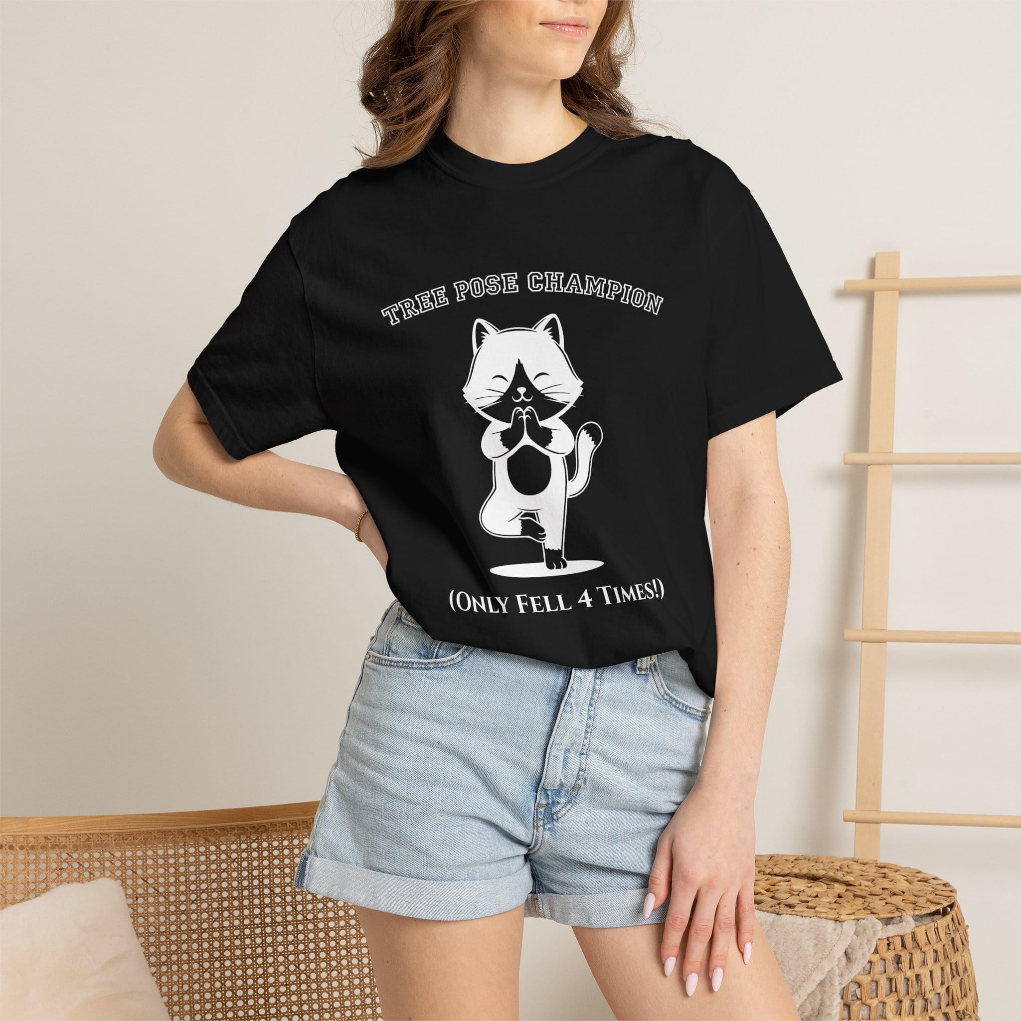 Tree Pose Champion t-shirt