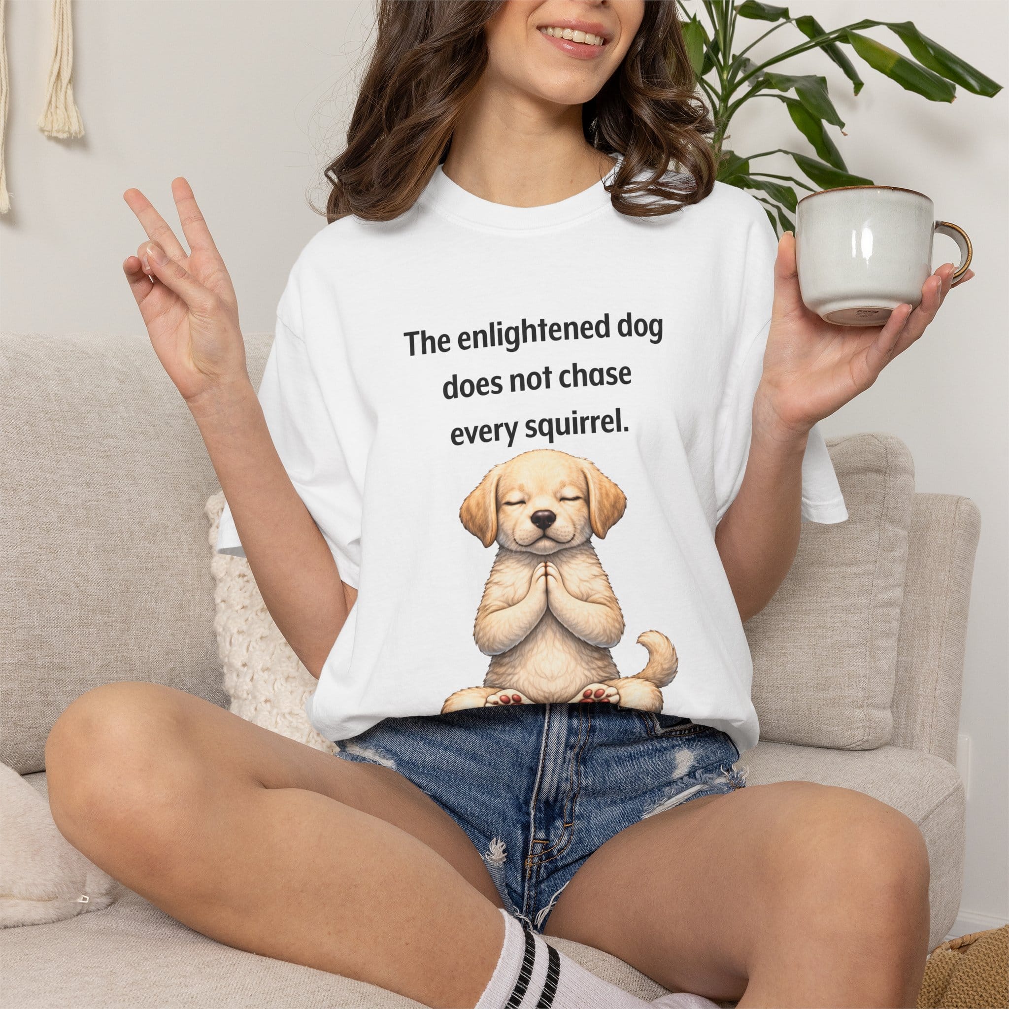 The Enlightened Dog t-shirt