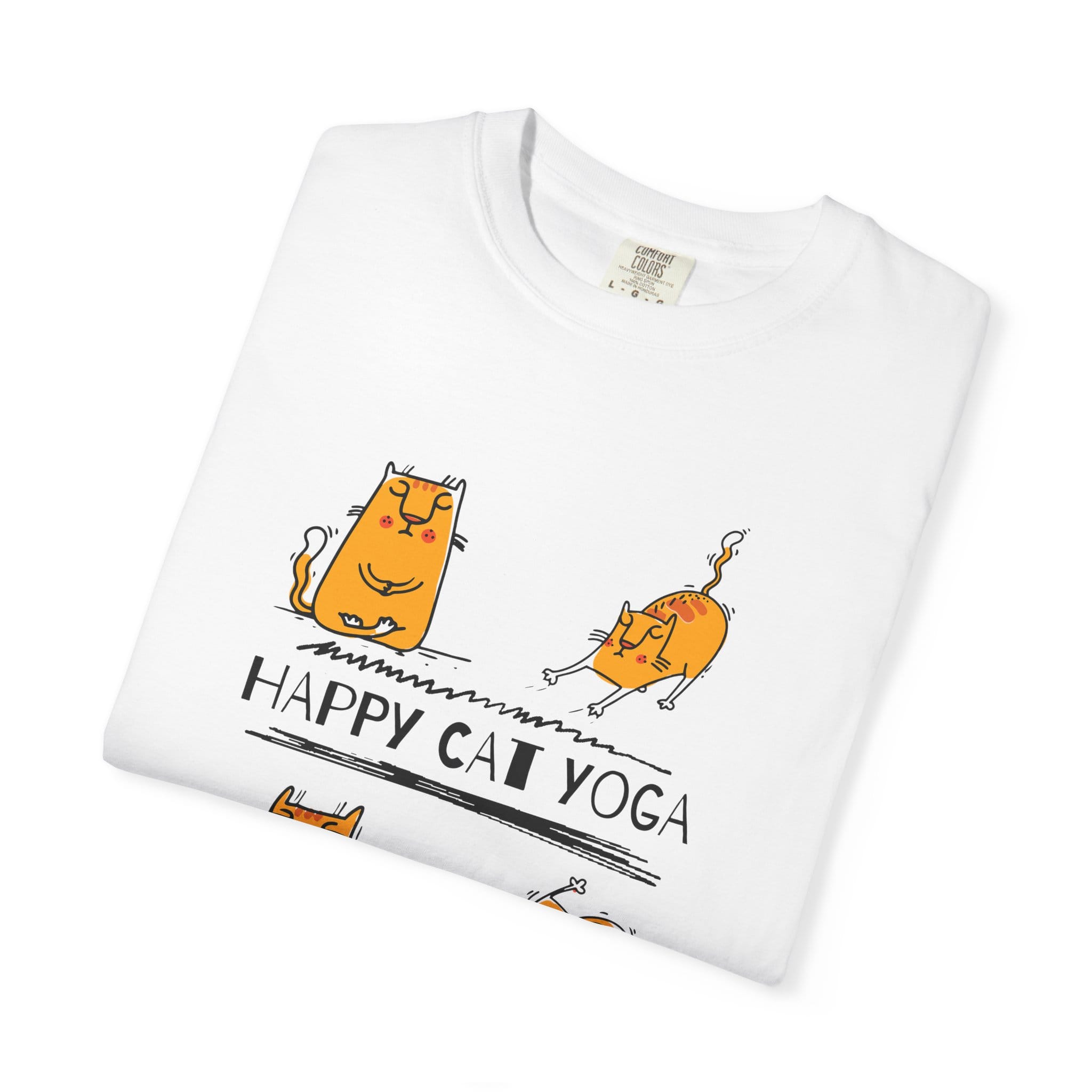 Happy Cat Yoga t-shirt
