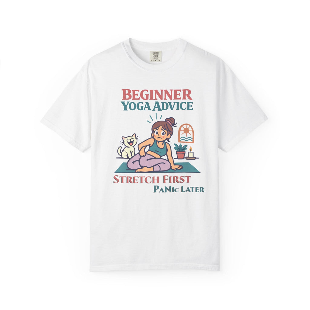 Stretch First Panic Later t-shirt