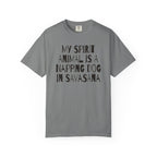 My Spirit Animal is a Napping Dog in Savasana t-shirt