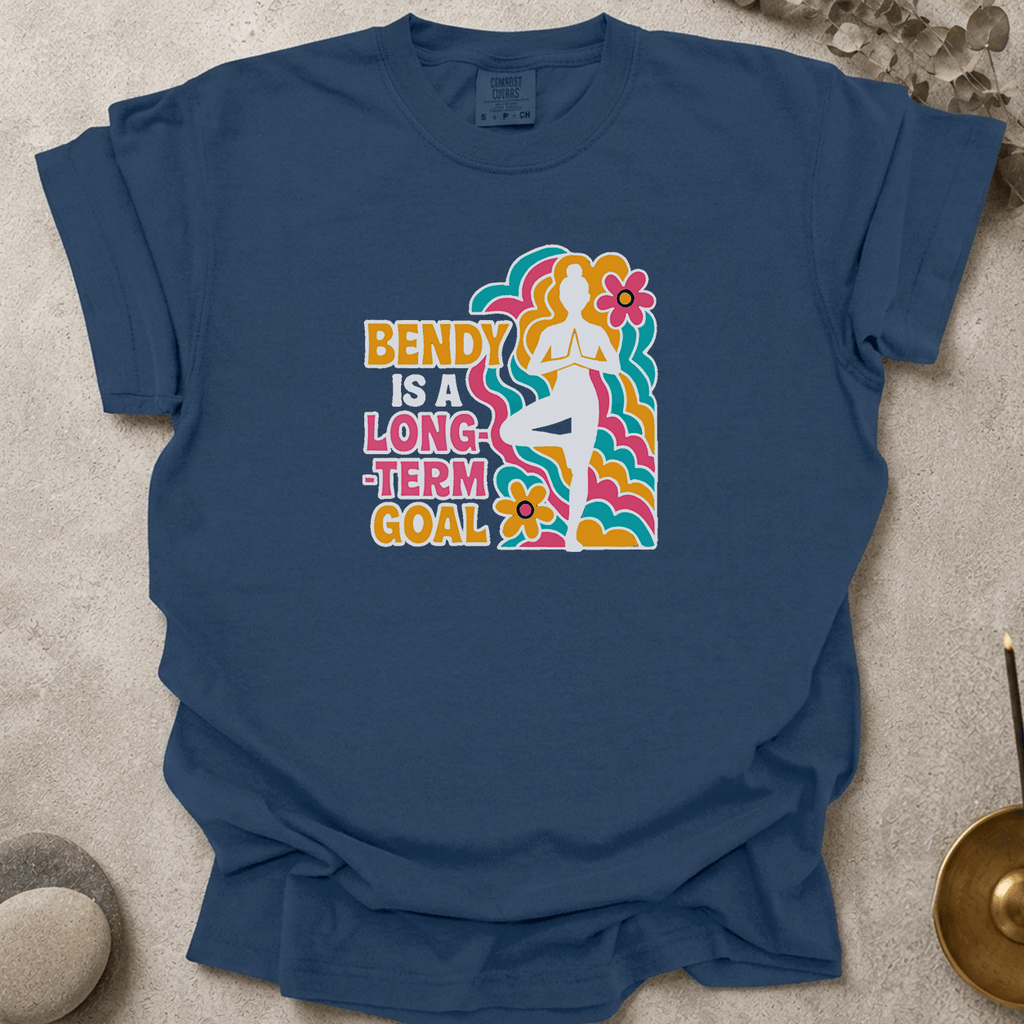 Bendy is a Long-Term Goal t-shirt