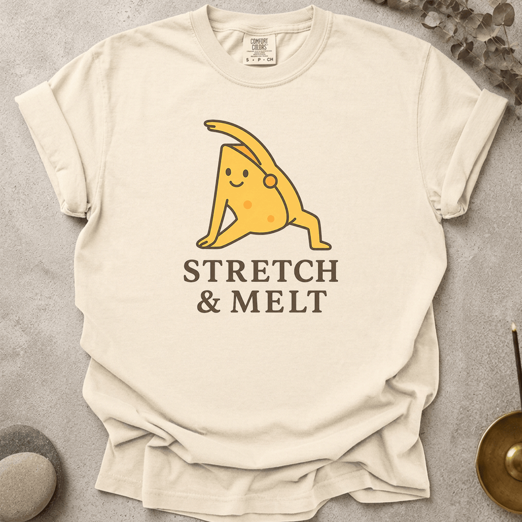 Cheese Stretch Pose t-shirt