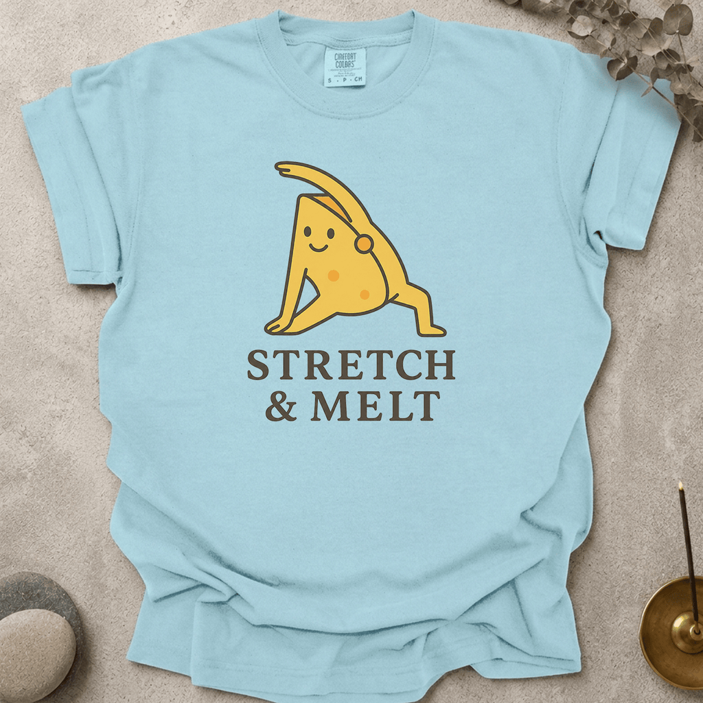 Cheese Stretch Pose t-shirt