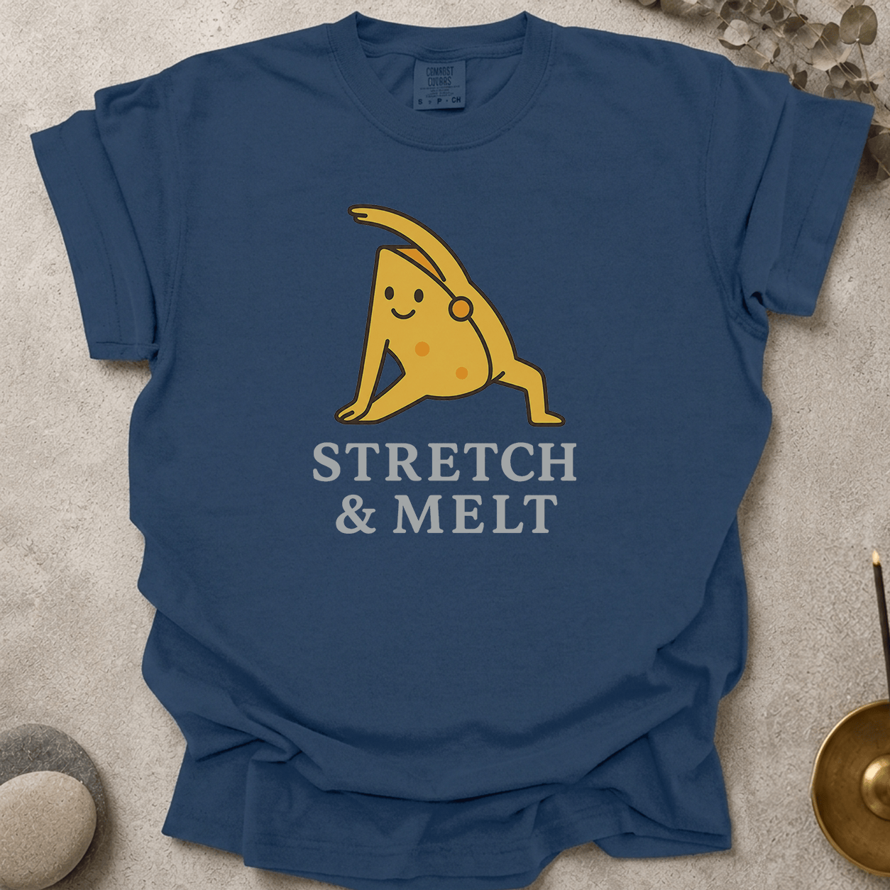 Cheese Stretch Pose t-shirt