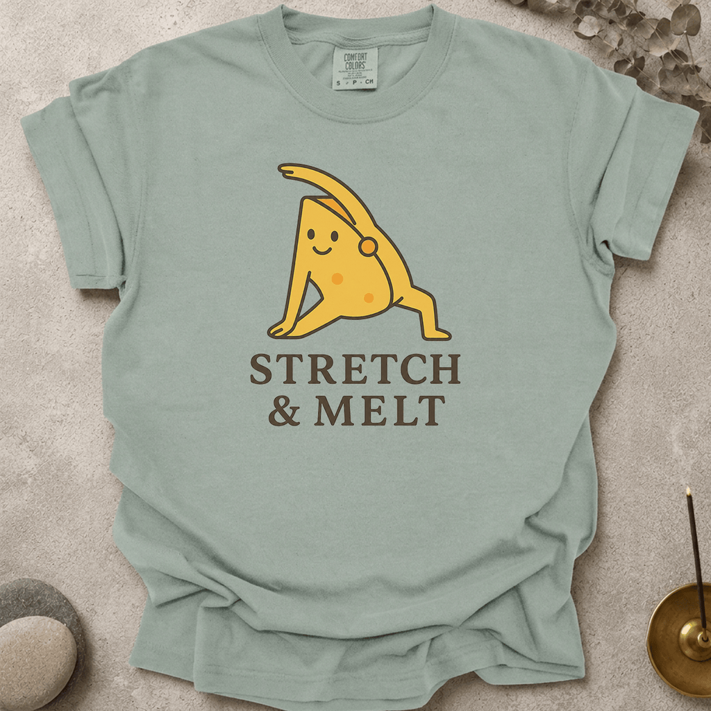 Cheese Stretch Pose t-shirt