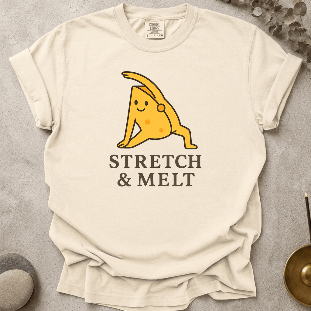 Cheese Stretch Pose t-shirt