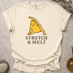 Cheese Stretch Pose t-shirt