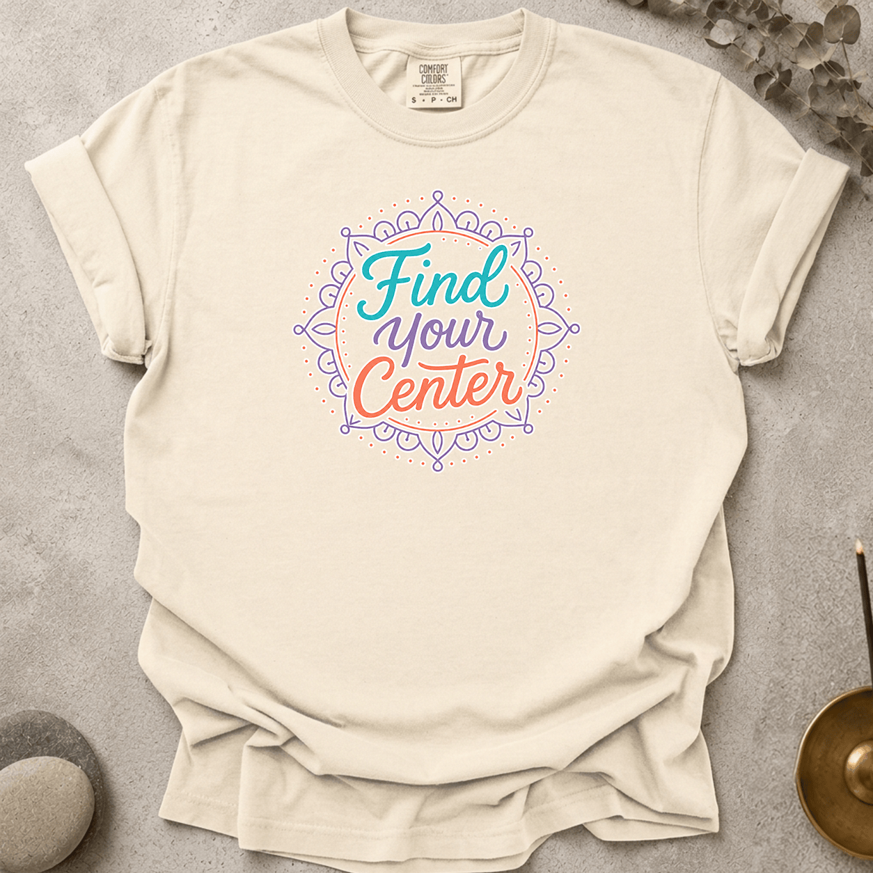 Find Your Center t-shirt