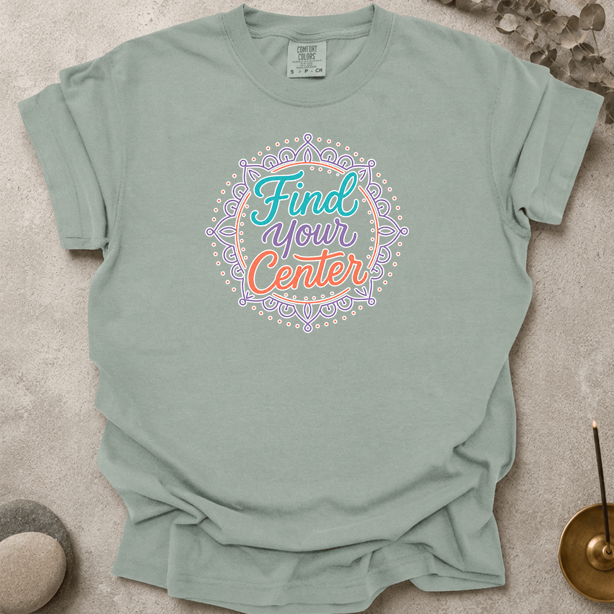 Find Your Center t-shirt