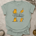 Happy Cat Yoga t-shirt