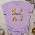 Happy Cat Yoga t-shirt