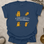 Happy Cat Yoga t-shirt
