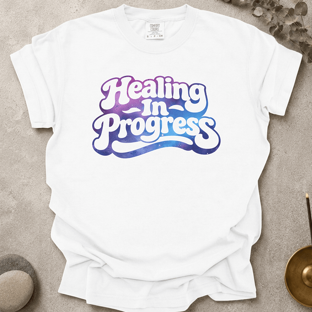 Cosmic Healing in Progress t-shirt