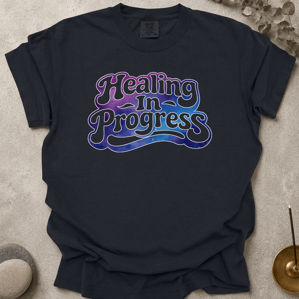 Cosmic Healing in Progress t-shirt