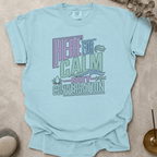 Here For Calm Not Conversation t-shirt