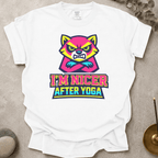 I'm Nicer After Yoga t-shirt