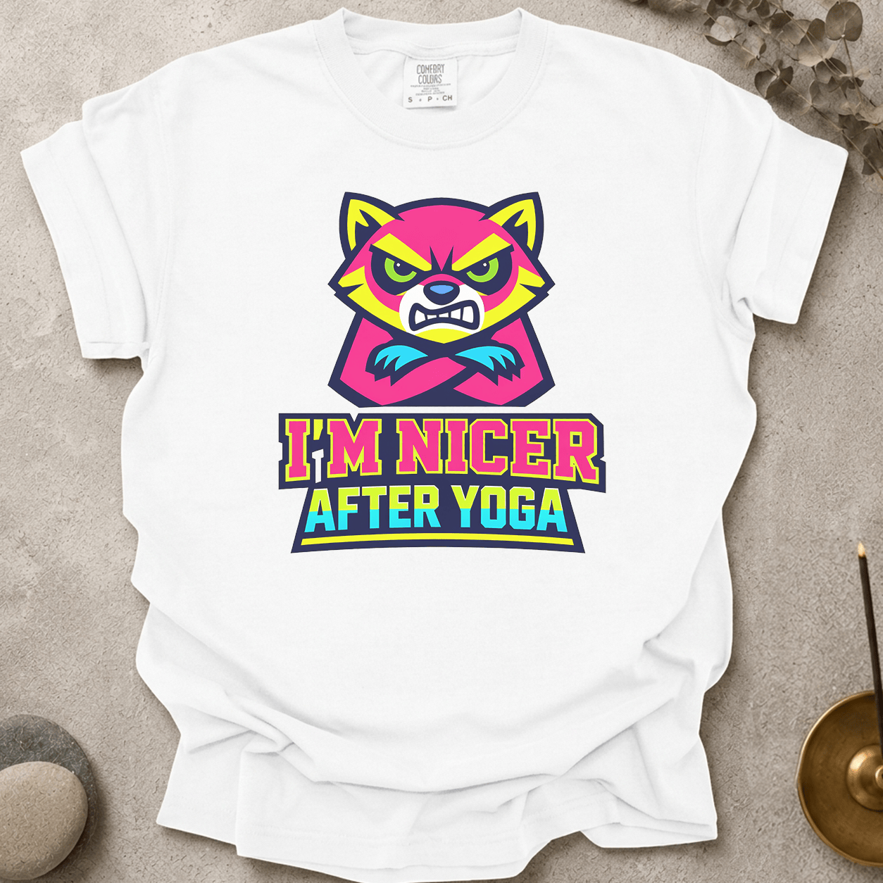 I'm Nicer After Yoga t-shirt