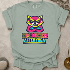 I'm Nicer After Yoga t-shirt