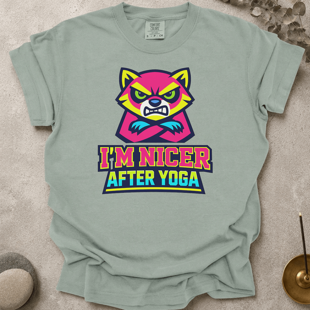 I'm Nicer After Yoga t-shirt