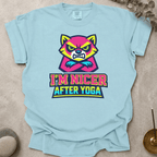 I'm Nicer After Yoga t-shirt