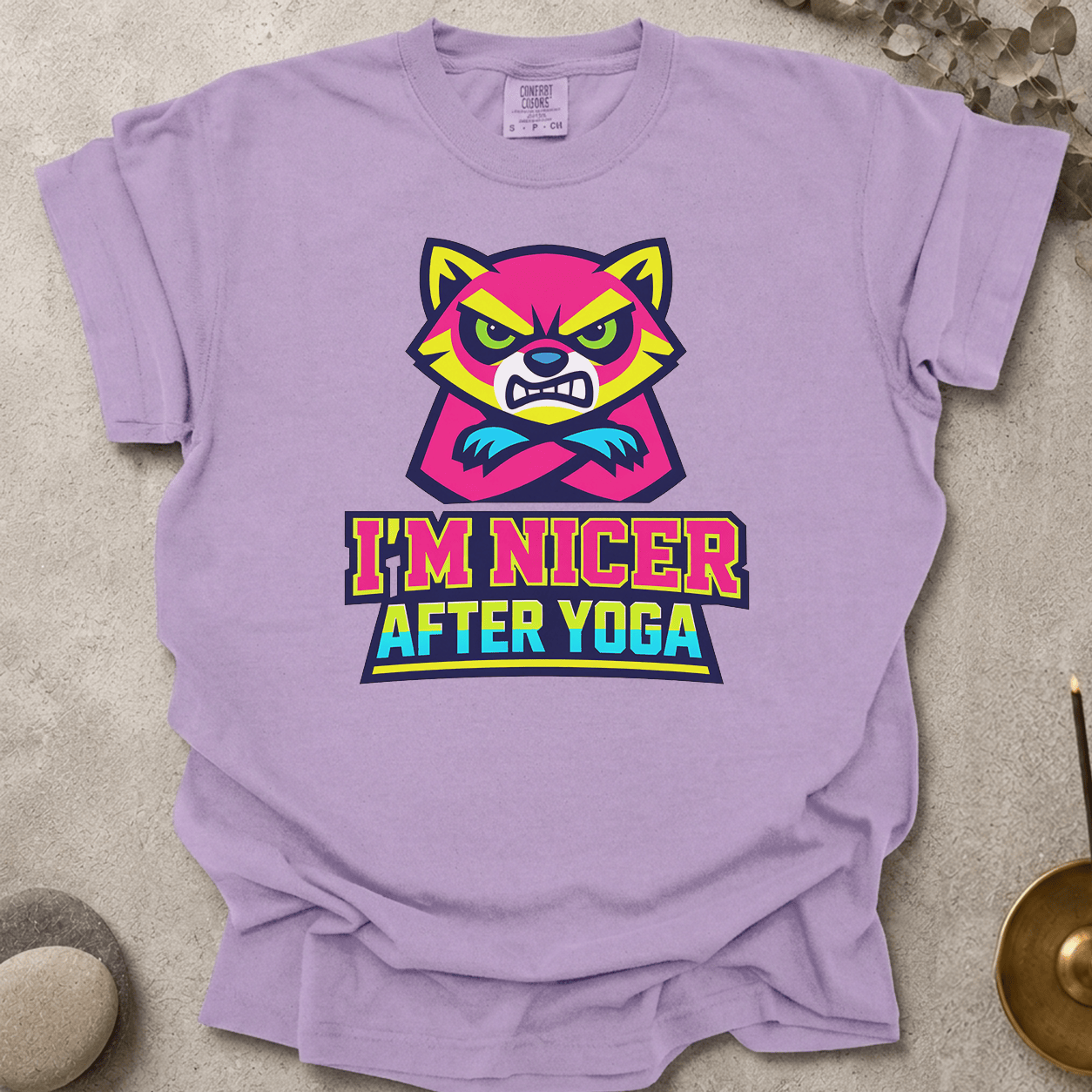 I'm Nicer After Yoga t-shirt