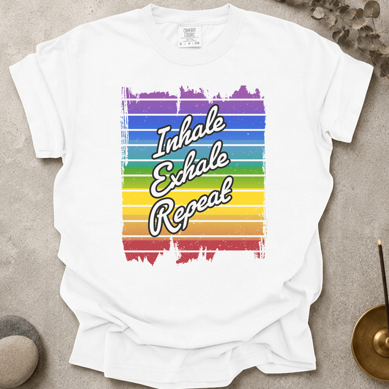 Inhale Exhale Repeat t-shirt