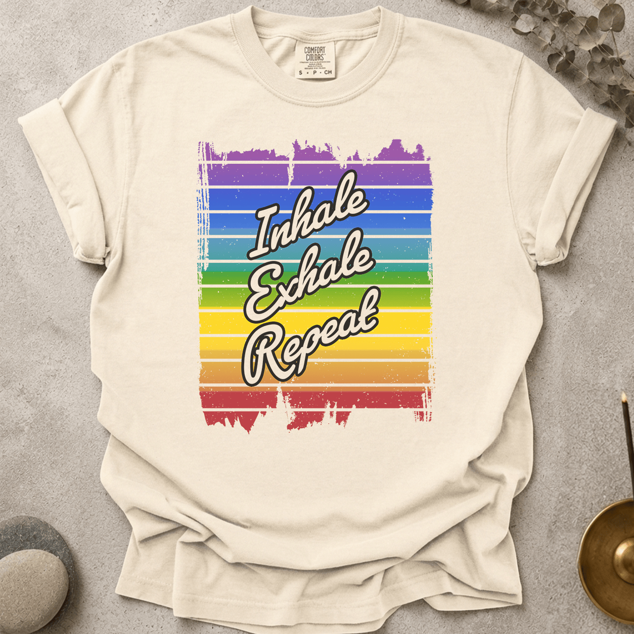 Inhale Exhale Repeat t-shirt