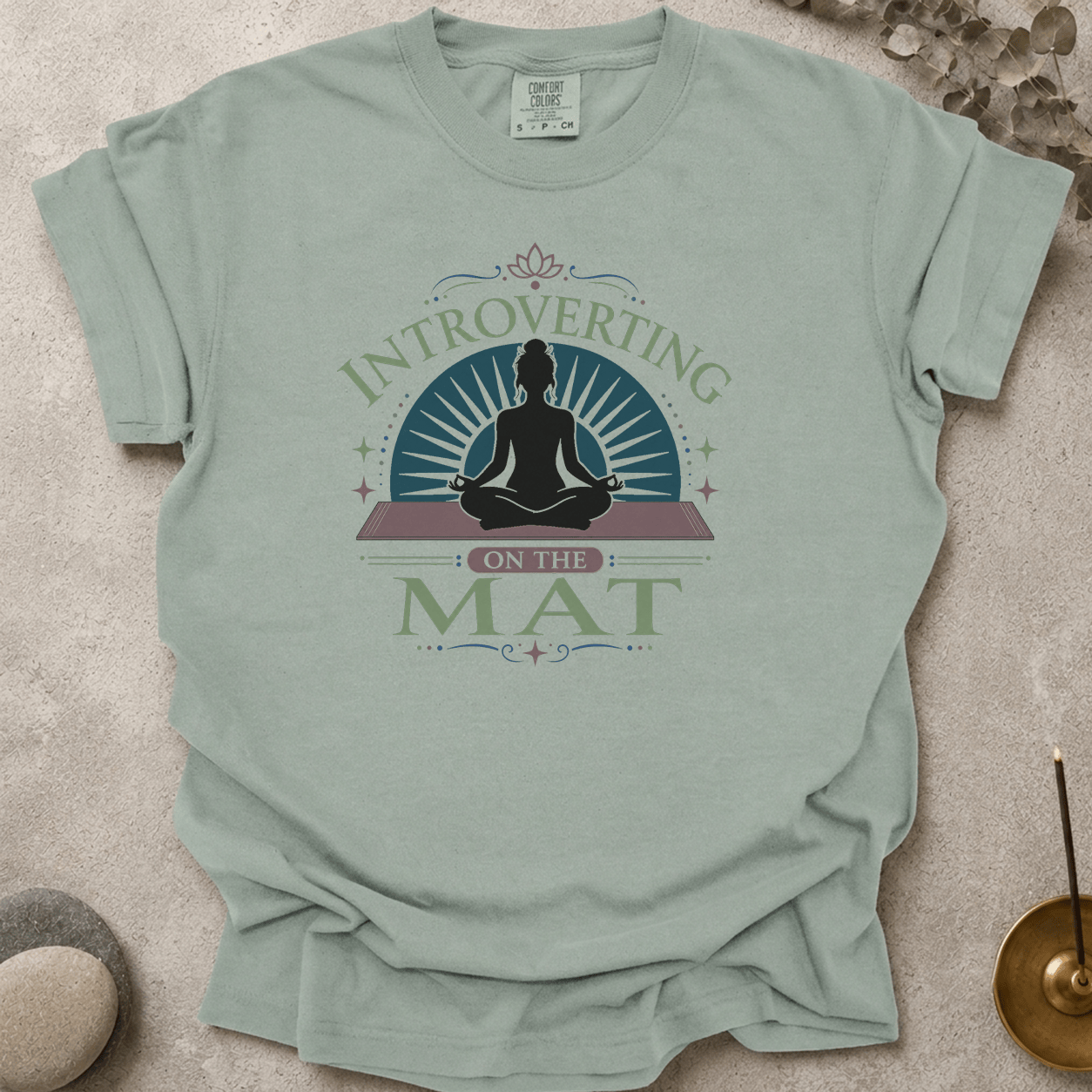 Introverting On The Mat t-shirt