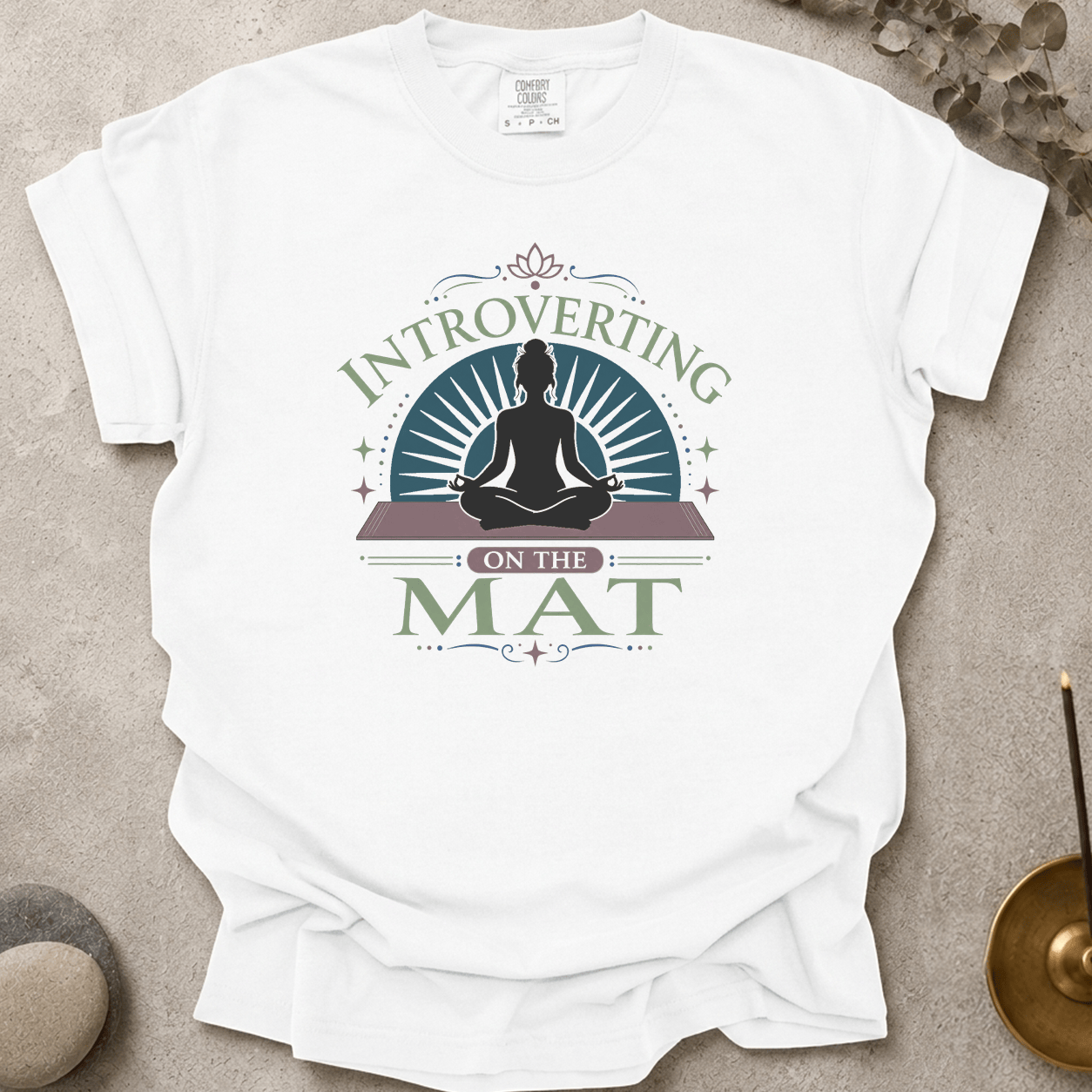 Introverting On The Mat t-shirt