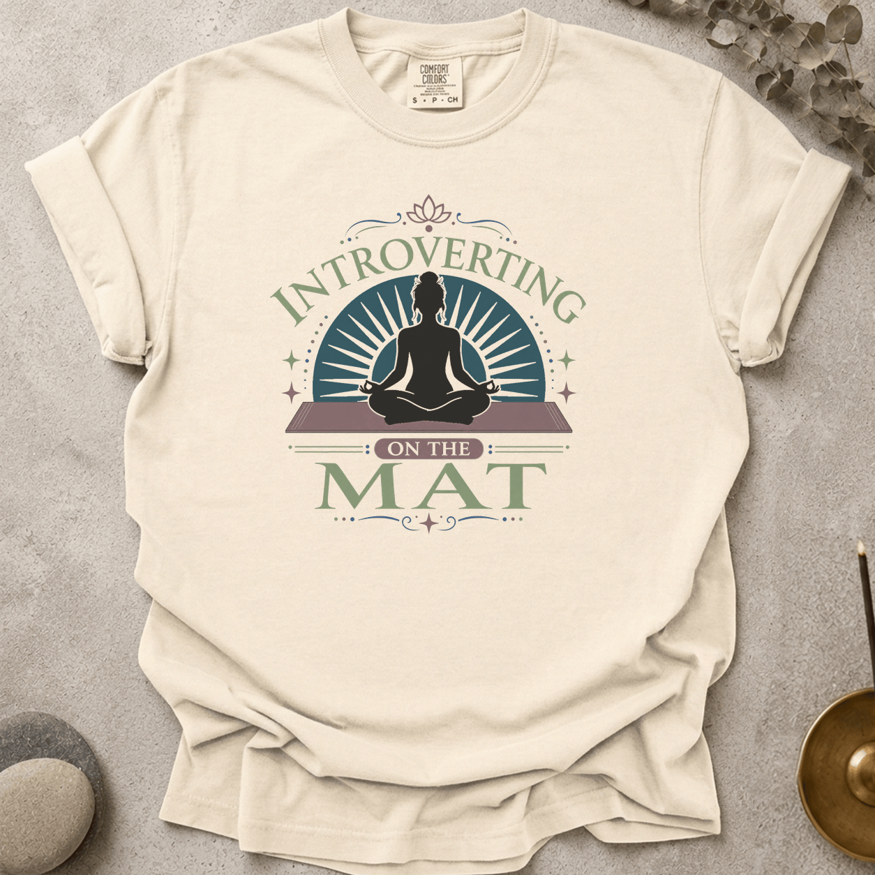 Introverting On The Mat t-shirt