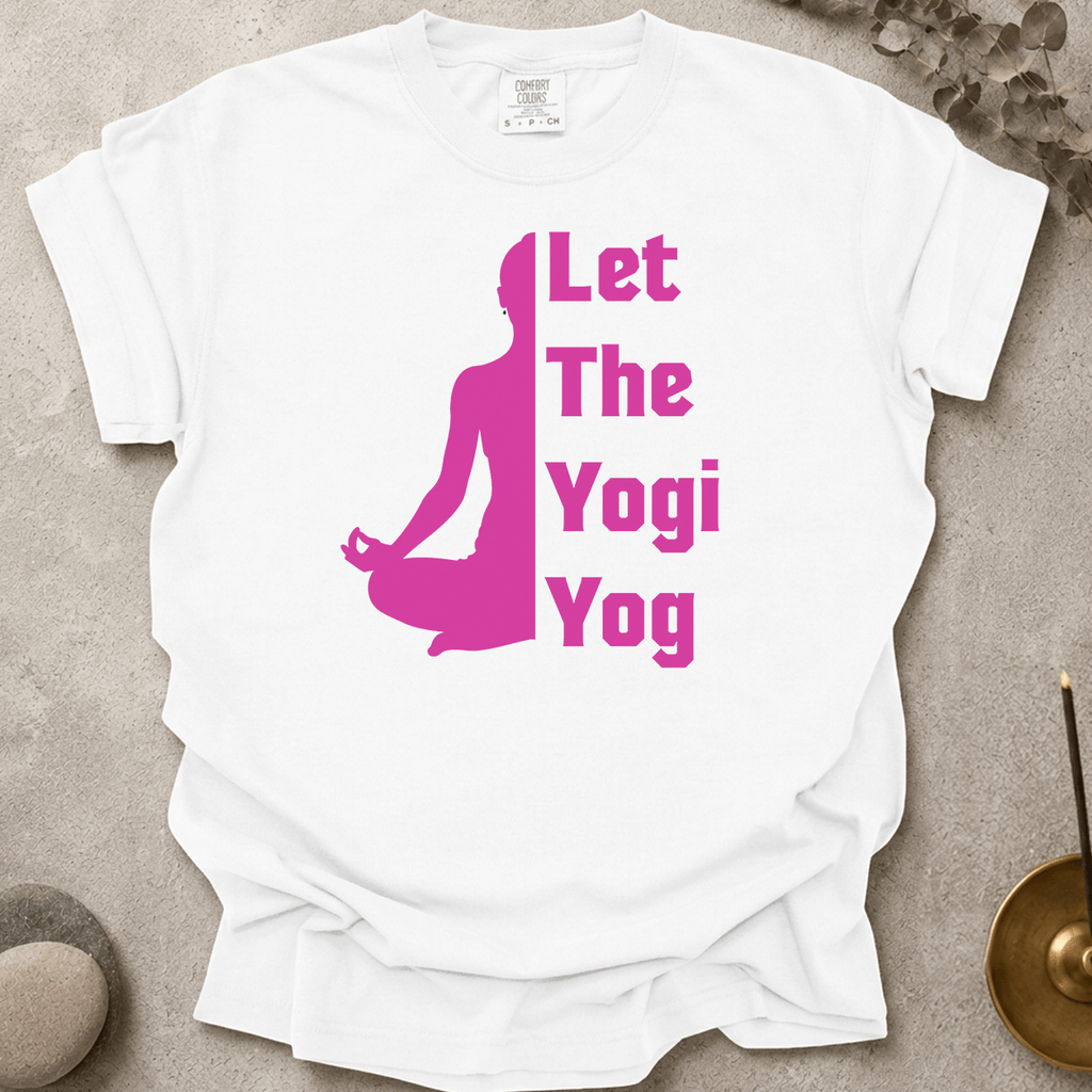 Let the Yogi Yog v1 t-shirt
