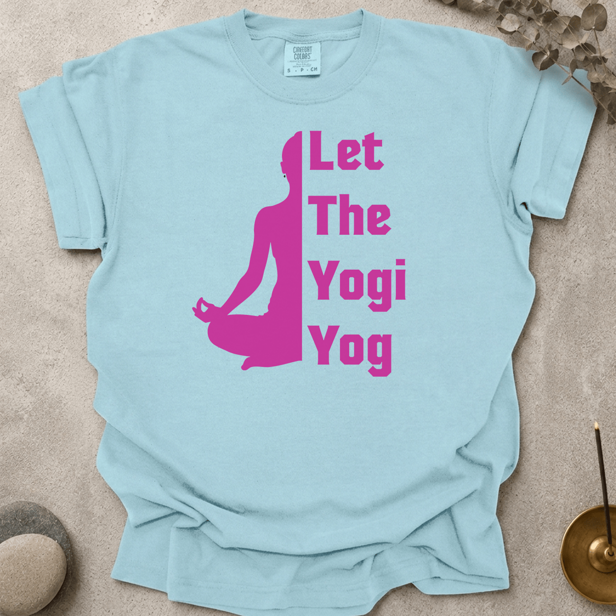 Let the Yogi Yog v1 t-shirt