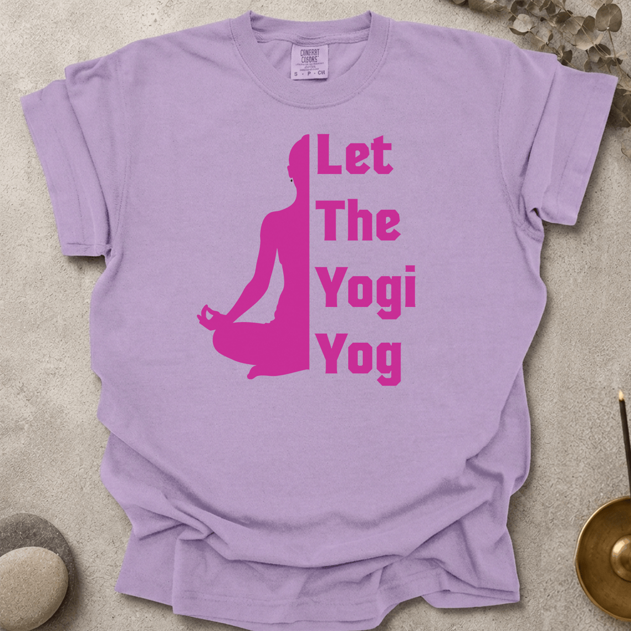 Let the Yogi Yog v1 t-shirt