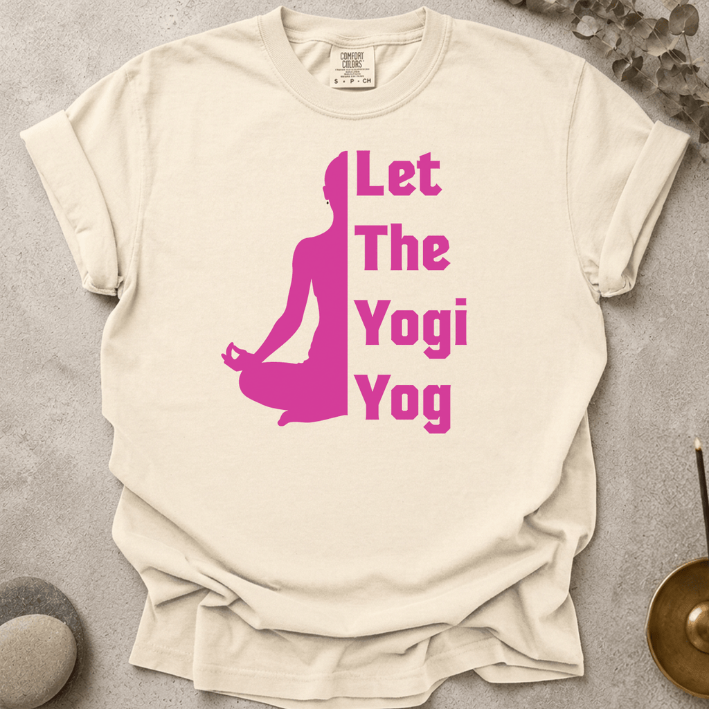 Let the Yogi Yog v1 t-shirt