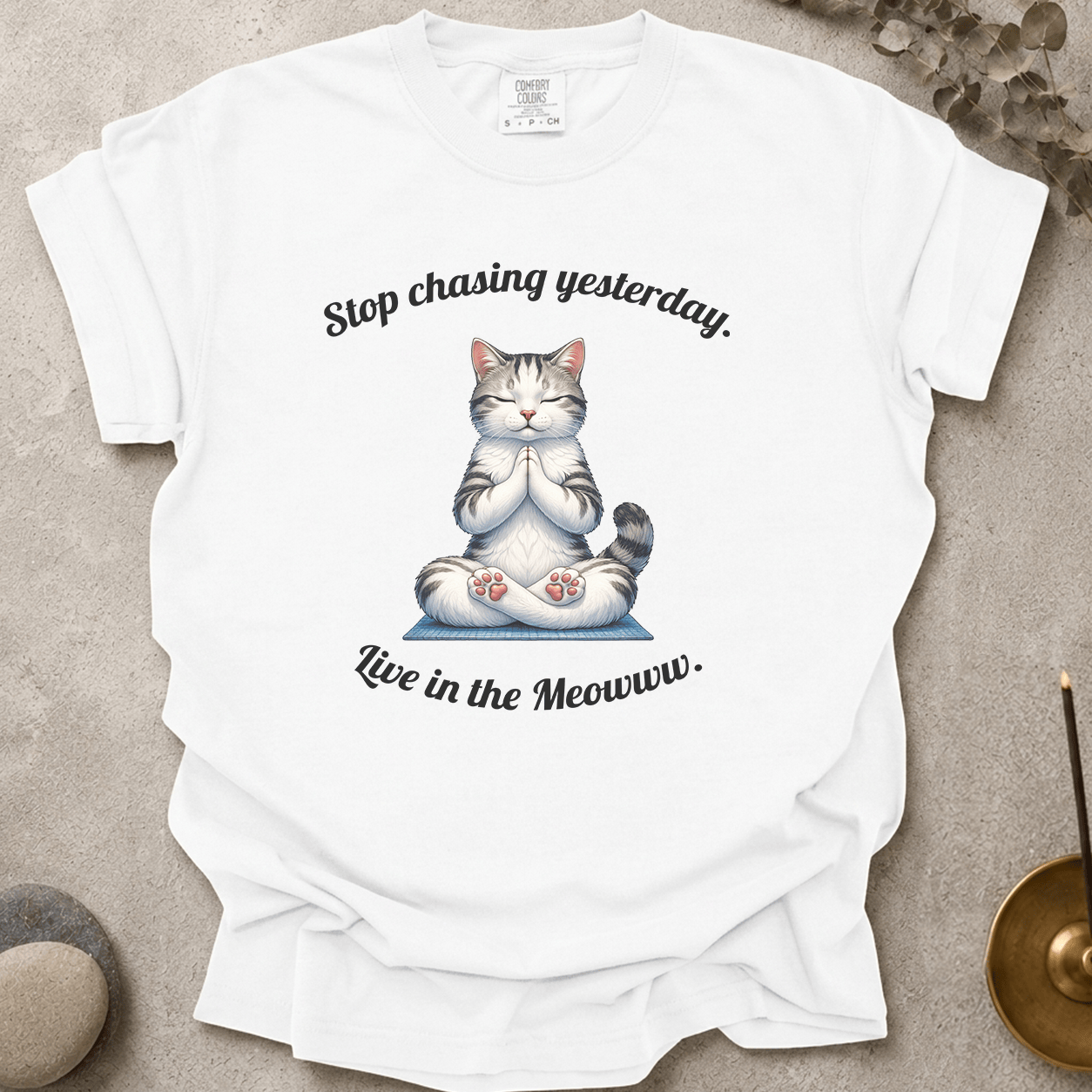 Live in the Meowww t-shirt