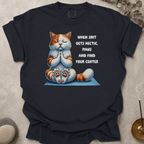Paws and Find Your Center t-shirt