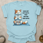 Paws and Find Your Center t-shirt