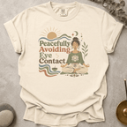 Peacefully Avoiding Eye Contact t-shirt