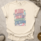 Please Don’t Talk To Me During Stretching t-shirt